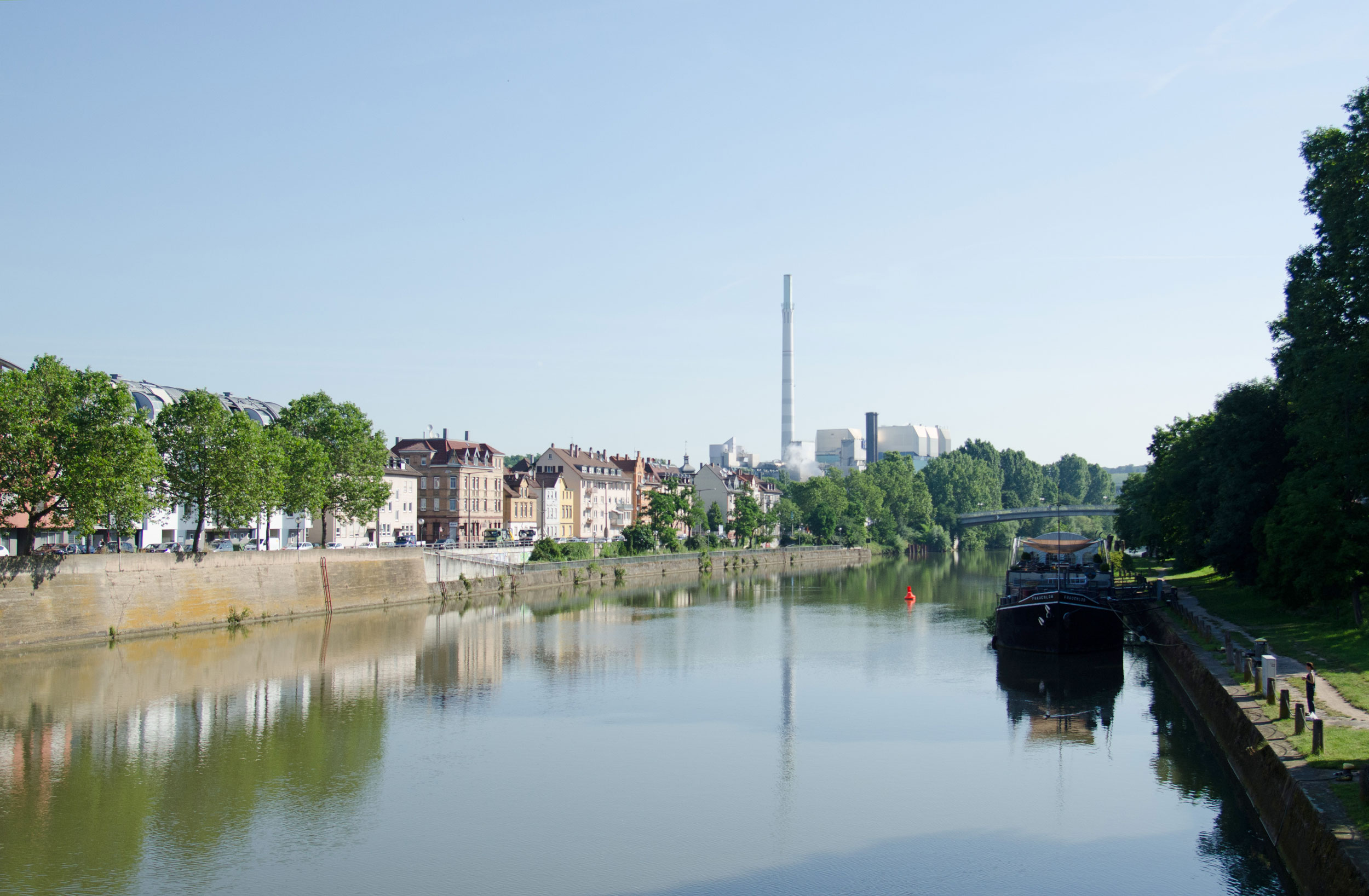 Stuttgart-Bad Cannstatt und der Neckar